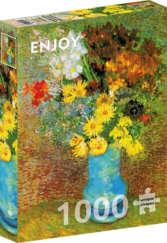 Vase With Daisies and Anemones